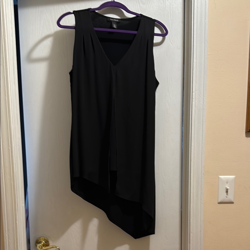Elegant Black Sleeveless Dress